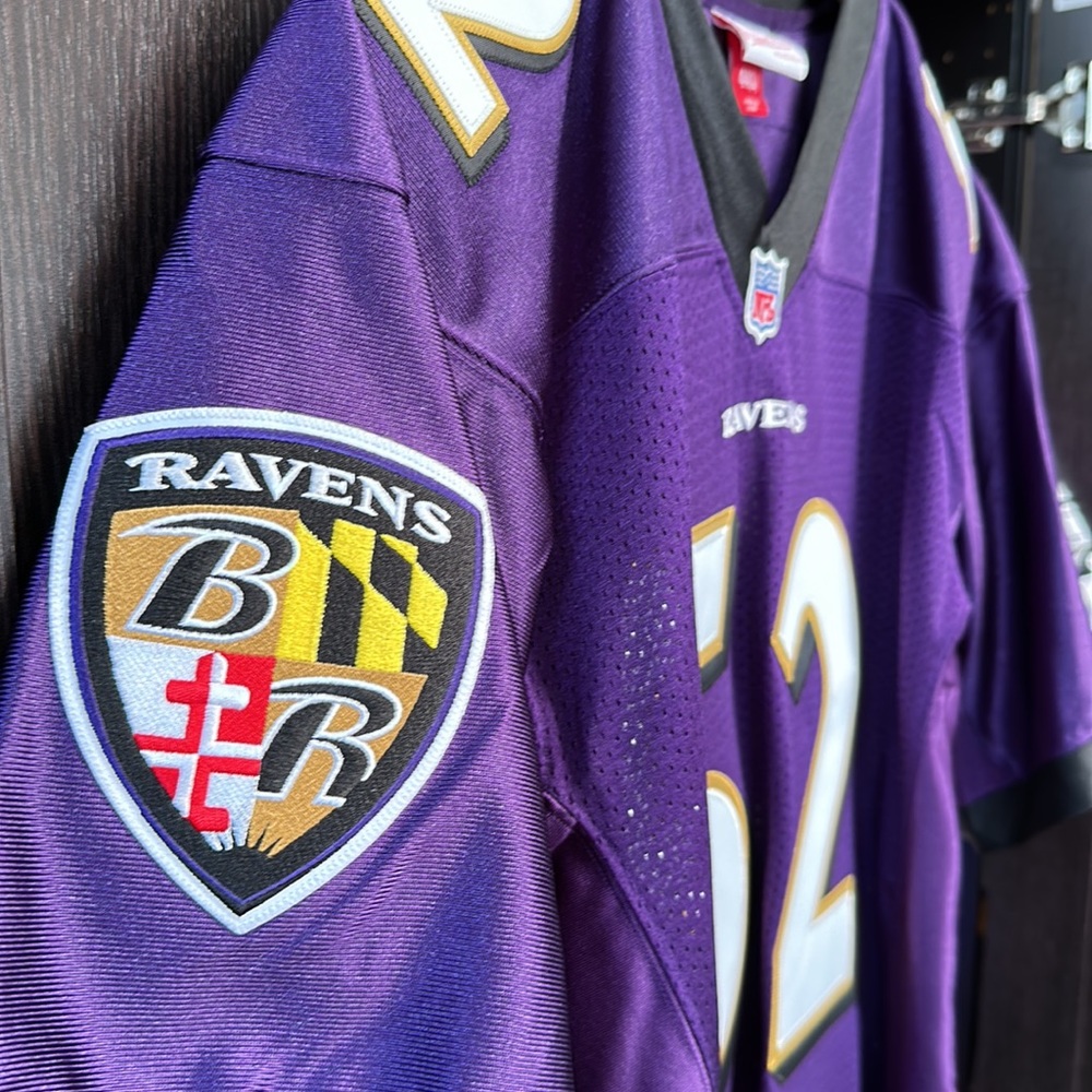 Ray Lewis Baltimore Ravens Mitchell & Ness 2000 Authentic Throwback Jersey - Picture 2 of 8